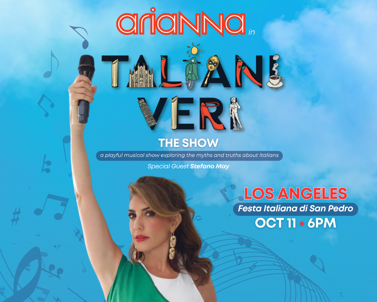 Cover Italiani Veri (Poster Los Angeles) detail